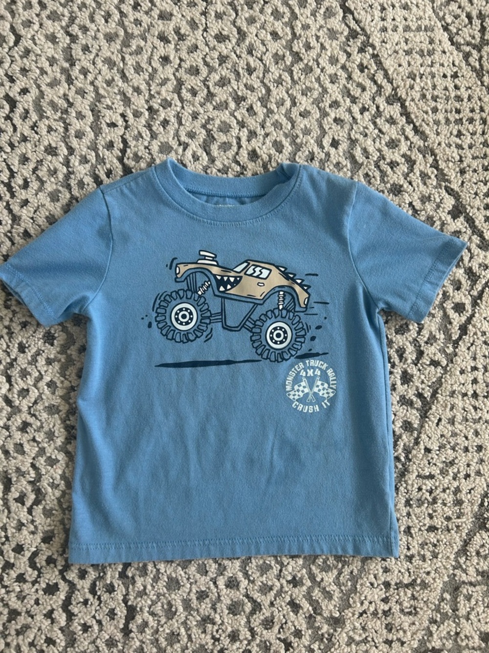 Garanimals Light Blue Graphic Tee with Truck Art